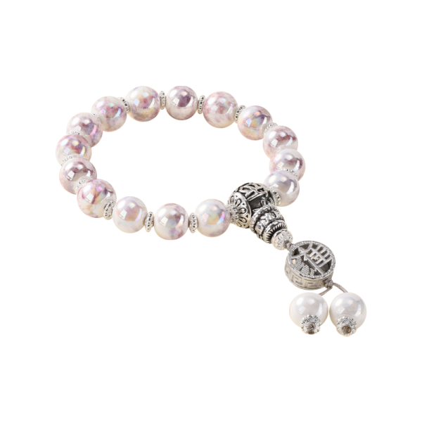 Pearlescent Colorful Porcelain Bracelet Collection - Image 8